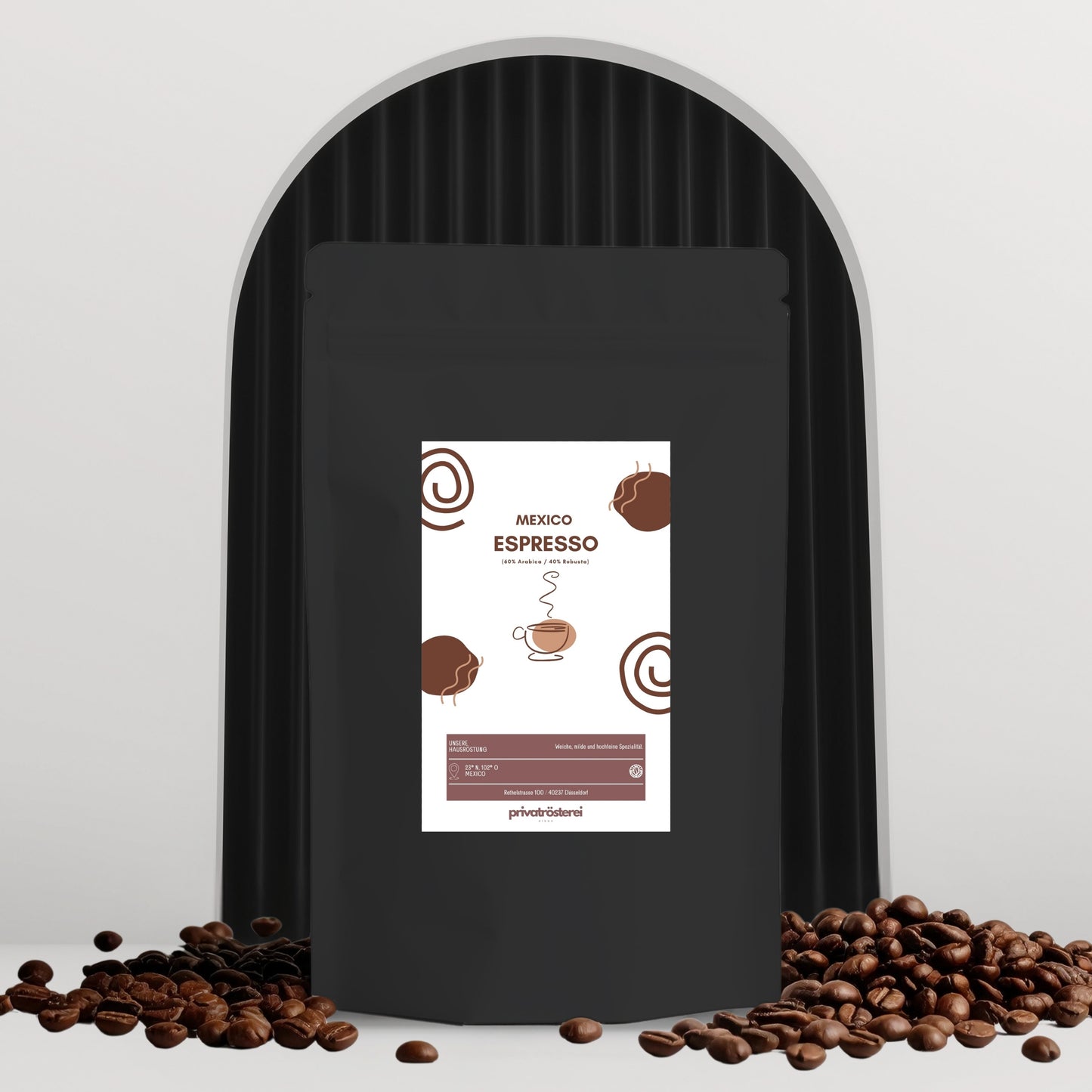 Espresso Mexiko Chiapasbohne