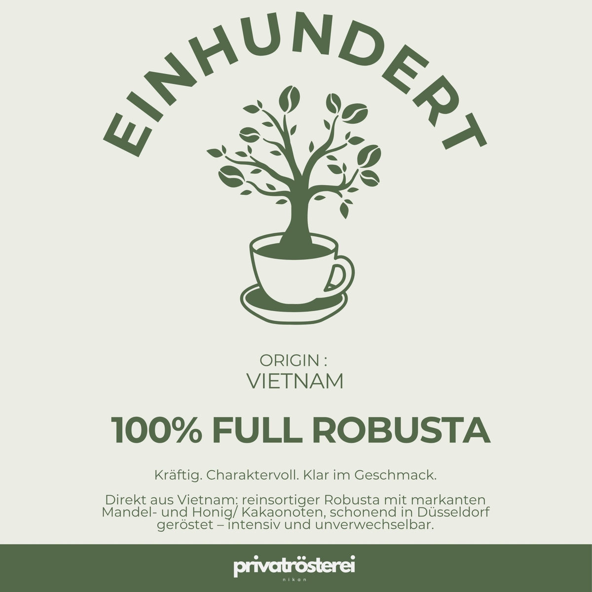 Espresso Einhundert (Neu) - Café Nikan Privatrösterei