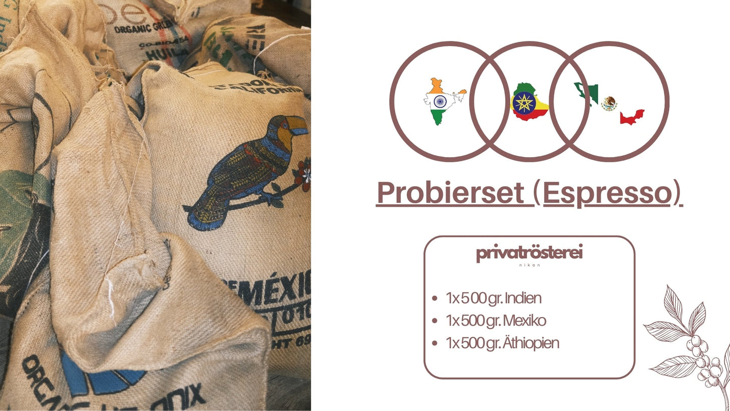 Probier - Set (3x 500g) - Café Nikan Privatrösterei