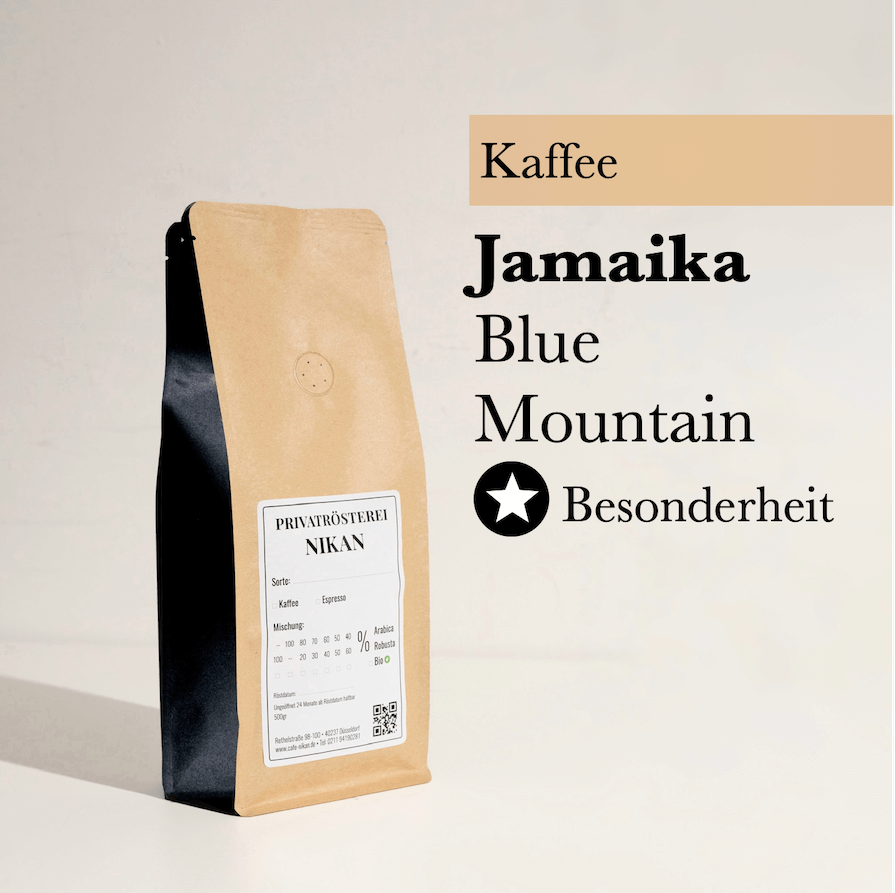 Jamaika Blue Mountain Spezialitätenkaffee